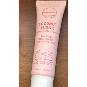 Mer Sea Sun -Coconut sugar -Sea Whip Body Cream - New - 2 Fl Oz